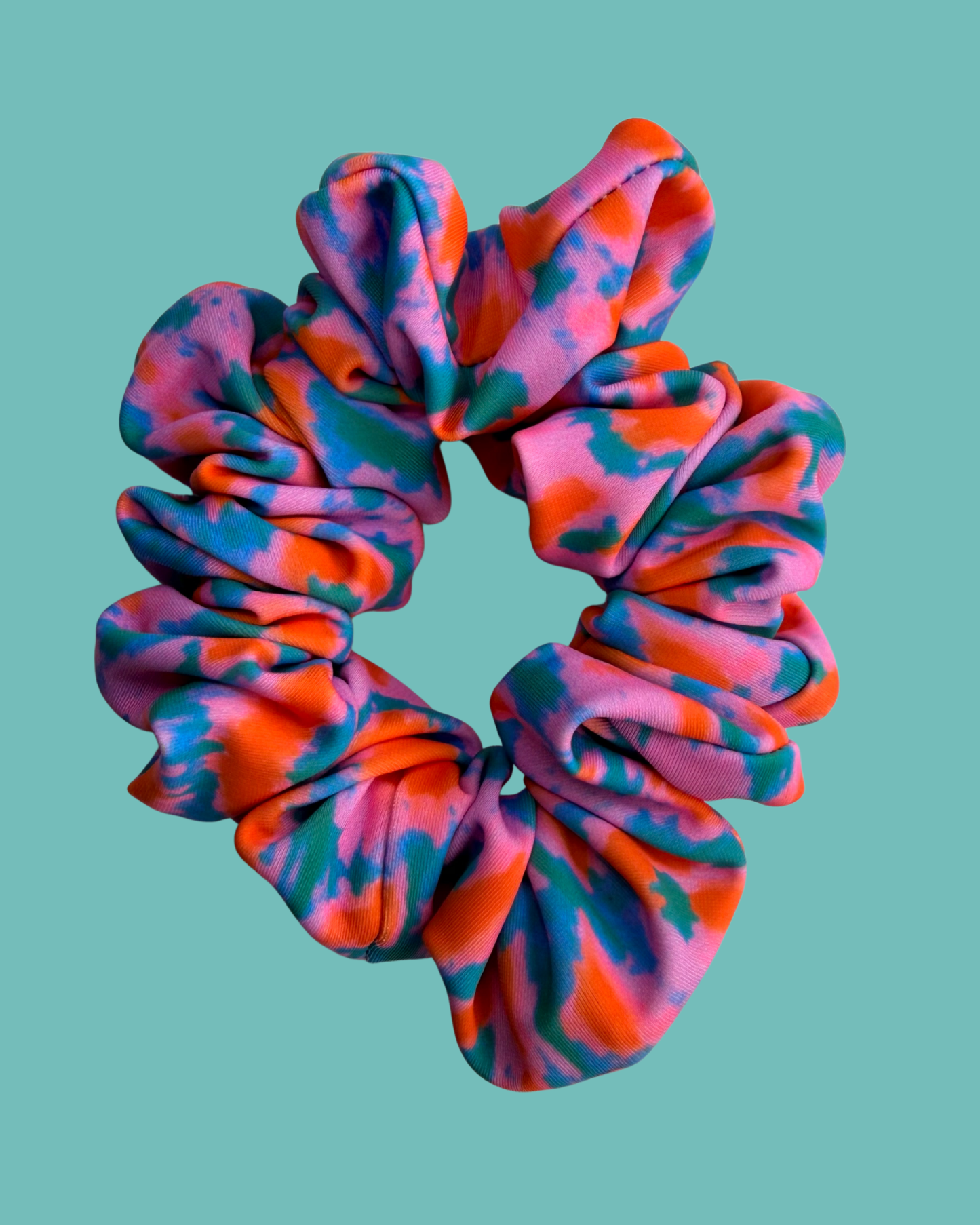 Scrunchie Leopardo Colorido