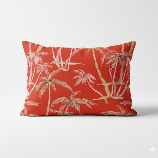 Almofada palmeiras